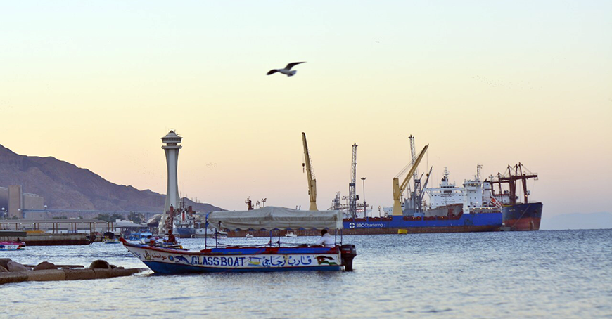 The Aqaba Special Economic Zone Authority on Friday issued a set of decisions after the government decided to isolate Aqaba from the rest of the Kingdom as of Sunday (Photo by Amjad Ghsoun)